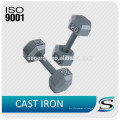 pesa de gimnasia hecha de hierro fundido